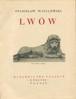 [WASYLEWSKI Stanisław - Lwów [1931].