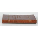 JUSZCZAK Kazimierz Wawrzyniec - Szlakiem jeńców z Turkiestanu do niepodległej Polski [1928] [egzemplarz z biblioteki introligatora Ignacego Kozłowskiego]