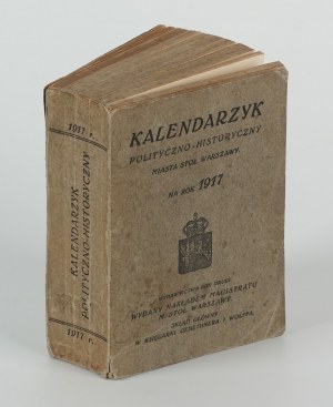 Politicko-historický deník města Varšavy. Varšava za rok 1917