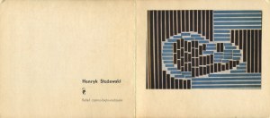 STAŻEWSKI Henryk - Teka prac [1965] [cover by Janusz Stanny].