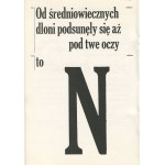 NERUDA Pablo - Óda na typografii [1982].