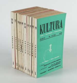 Culture. No. 135-146 [complete 1959 yearbook] [Milosz, Bobkowski, Mieroszewski, Czapski].