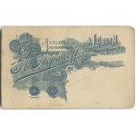 [fotografia tekturkowa] Młoda kobieta. Atelier A. Stepanoff Lublin [przed 1906]