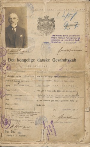 BENISŁAWSKI Michał - A set of documents of the director of the Polish Transatlantic Shipbuilding Society in Gdynia [1900-1923].