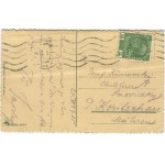 [Postcard] Czernowitz. Stadttheater mit Schillerdenkmal. Chernivtsi. City theater [1915].