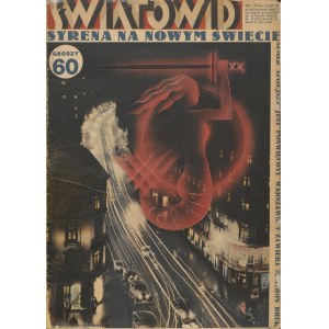 Światowid. Numer 5 z 27 stycznia 1934 roku [okładka z fotomontażem Zygmunta Strychalskiego]