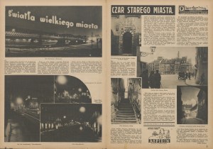 Światowid. Numéro 5 du 27 janvier 1934 [couverture avec photomontage de Zygmunt Strychalski].