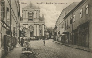 [Postcard] FLEURY Stanislaw Filibert - Vilnius. Ostrobramska church and chapel