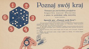 [Carte] Carte de la Pologne. Le jeu touristique 