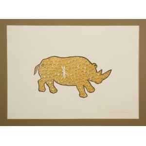 Ryszard GRZYB (b. 1956), Rhinoceros, 1995