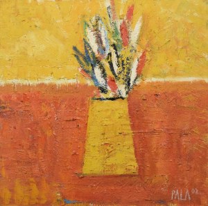Dariusz PALA (ur. 1967), Kwiaty w żółtym wazonie, 2002