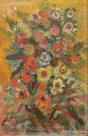 Halina CENTKIEWICZ-MICHALSKA (1912-2007), Martwa natura z kwiatami