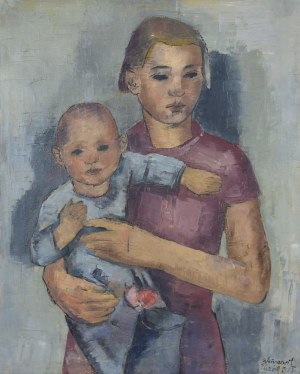 Joachim WEINGART (1895 - obóz koncentracyjny Auschwitz 1942), Macierzyństwo, 1925