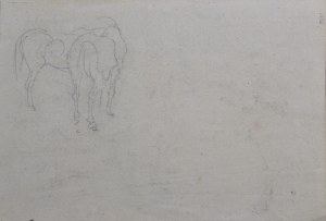 Piotr MICHAŁOWSKI (1800-1855), Horses - a sketch