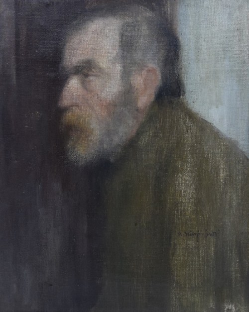 Alfons KARPIŃSKI (1875-1961), Portret mężczyzny