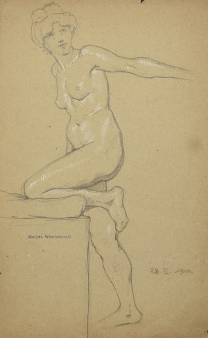 Marian WAWRZENIECKI (1863-1943), Studium kobiecego aktu