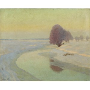 Władysław MIKOS (1885-?), Zimné ráno, 1927