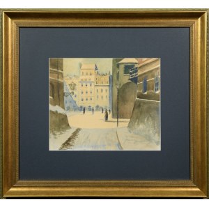 Franciszek SUNDERLAND, 1. Hälfte des 20. Jahrhunderts, Altstadt von Warschau, 1928