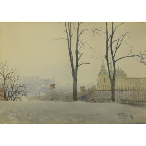 Franciszek TUREK (1882-1947), View of Krakow, 1919