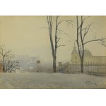 Franciszek TUREK (1882-1947), Widok na Kraków, 1919