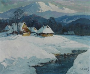 Michal STAÑKO (1901-1969), Winter in the mountains