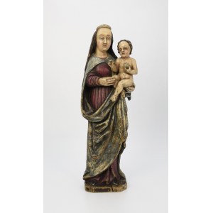 Rzeźbiarz nieokreślony, Madonna z Dzieciątkiem