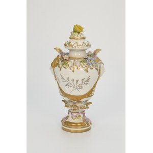 Královská porcelánová manufaktura (KPM), Váza s víkem
