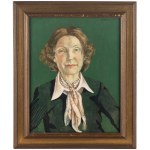 Henryk Berlewi (1894 Warschau - 1967 Paris), Porträt einer Frau, 1951.