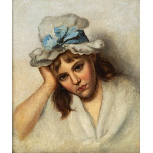 MN (19. Jahrhundert), Porträt eines Mädchens