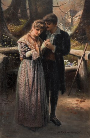 Maximilian Bernhard Sturmhoefel (1853 Gdańsk - 1913 tamże), Zaloty