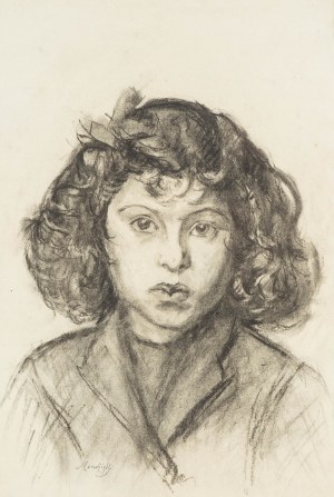 Maurycy Mędrzycki (Mendjizky Maurice) (1890 Lodz- 1951 St. Paul de Vence), Dziewczynka