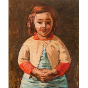 Zygmunt Landau (1898 Łódź - 1962 Tel Aviv), Portrait of a girl