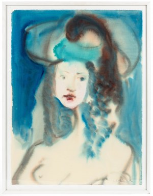 Jan Naliwajko (ur. 1938), Kobieta w kapeluszu