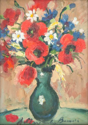 Anna Maślakiewicz-Brzozowska (1912-1986), Bukiet polnych kwiatów