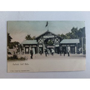 POCZTÓWKA LIDO WŁOCHY PRZEDWOJENNA