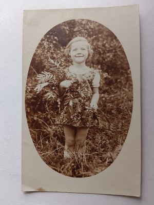 PHOTO GRUDZIADZ, GIRL, PRE-WAR 1927