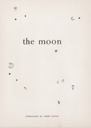 André Masson (1896-1987), Księżyc, 1938