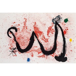 Joan Miró (1893 - 1983), La Danse De Feu (The Dance of Fire), 1963.