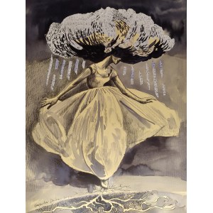 Izabela Gajewska-Dziuban, Blooming in the Rain, 2022