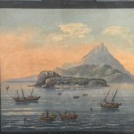 ANONIMO, Grouping of 17 miniatures portraying Naples and its surroundings