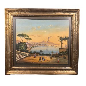 ANONIMO, Pohľad na Neapol z Posillipo