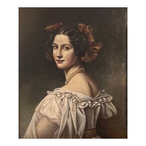 ANONIMO, Depicting Madame Auguste Strobl