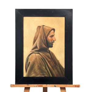 ANONIMO, Portrait of a man in a cloak