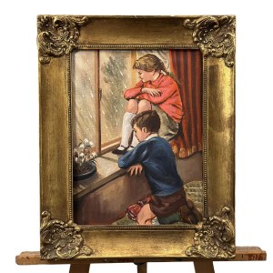 ANONIMO, Children at the window