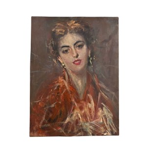 ANONIMO, Portrait of a Spanish woman.