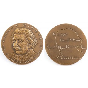 MEDAL, ALBERT EINSTEIN, UNESCO 1979