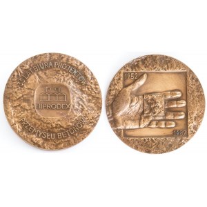 090J. Medal, 35 LAT BIURA PROJEKTÓW PRZEMYSŁU BETONÓW, 1987