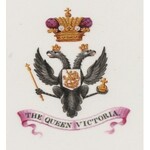 TALERZ Z CESARSKIEGO JACHTU THE QUEEN VICTORIA, Anglia, Minton, 1845