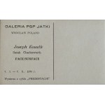 Galeria PSP Jatki, druk artystyczny, 1978
