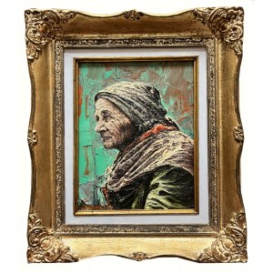 Jacek URBAN (geb. 1974), Porträt einer alten Frau
